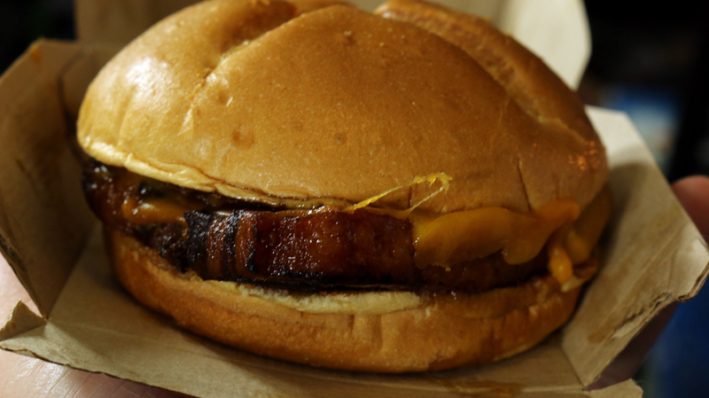 Illustration for article titled Snacktaku Eats Arby's Smokehouse Pork Belly Sandwich